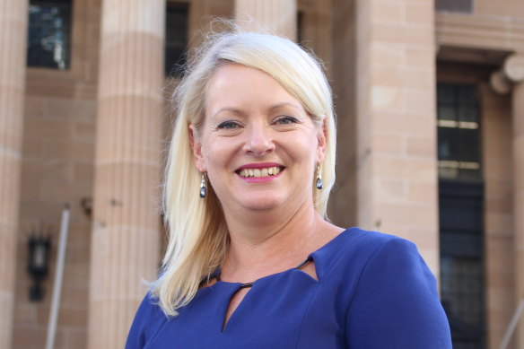 Brisbane’s outgoing deputy mayor Krista Adams.