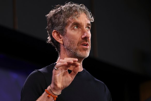 Billionaire Scott Farquhar is arguing that writers, who earn an average $18,000 a year, should allow AI companies to use their work for free.