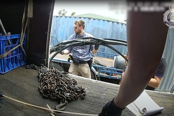 Large quantities of copper, allegedly stripped and stolen from multiple locations, were found at a Gympie property.