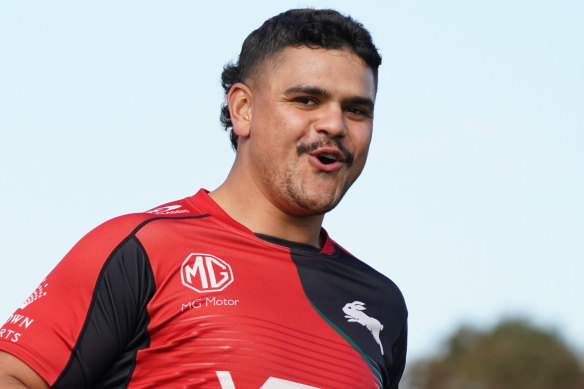 Latrell Mitchell, the Taree Ferrari, is officially back on Friday.