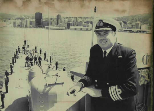 HMAS Hobart captain Sam Bateman,  October 25, 1985.