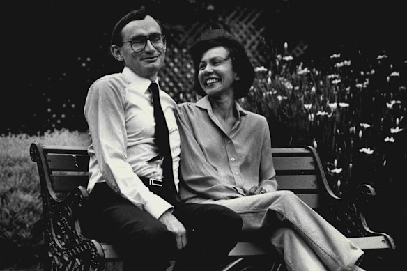 Bob and Helena Carr in 1987.