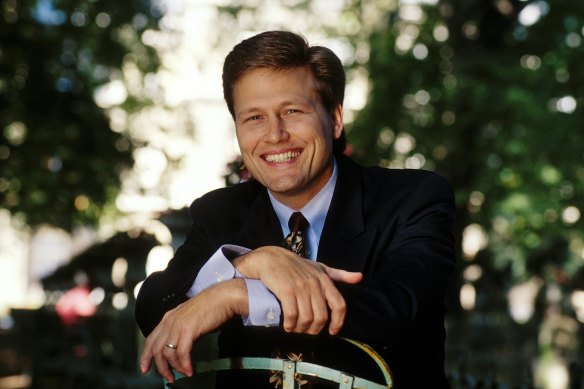 David Baldacci earlier in his career, in 1997.