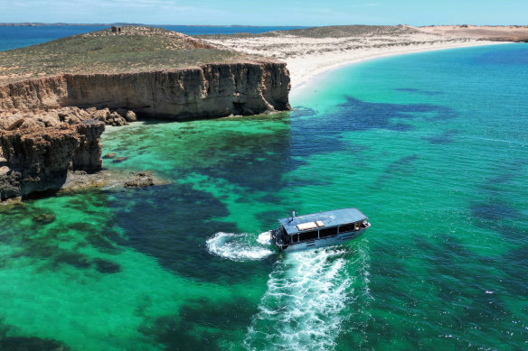 Trimouille Island, one of two islands the British government secretly tested atomic bombs on.