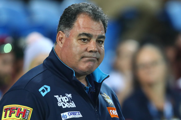 Mal Meninga's Titans are one of six teams yet to record a win in the suspended NRL competition.