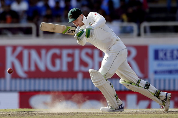 Peter Handscomb is one of numerous potential India tourists who also made the trip in 2017.