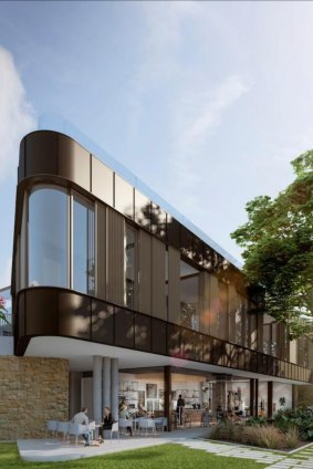 An artist's impression of a controversial apartment development in Balgowlah Heights.