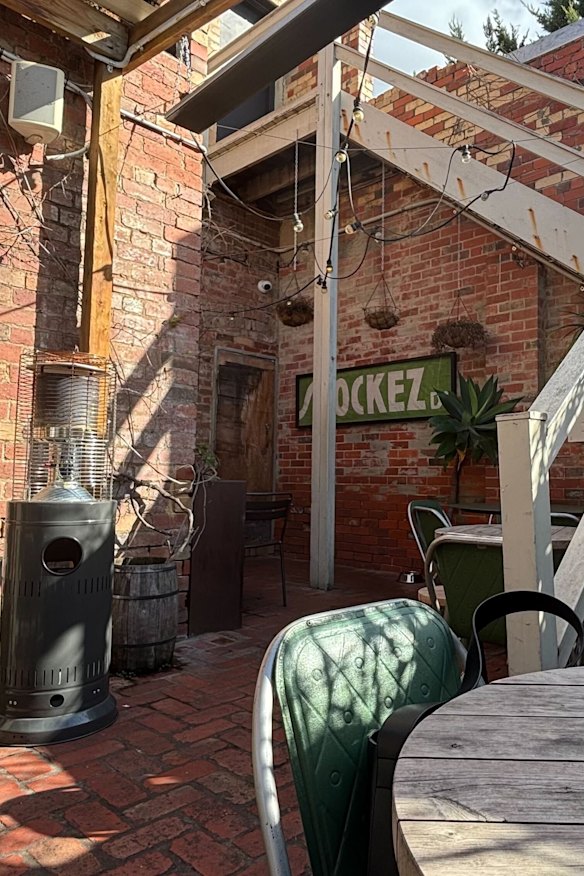 The Toorak Cellars courtyard.