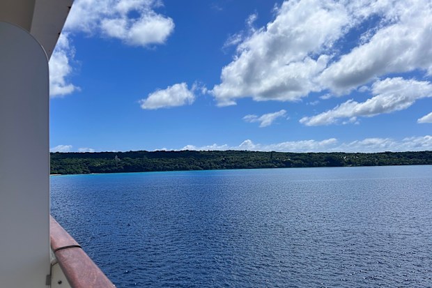 Celebrity Solstice balcony view