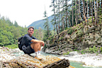The landscape at Othello Tunnels.