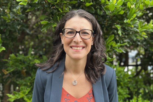 The new principal of St Mark’s Catholic Primary School Drummoyne, Melissa Lentini.