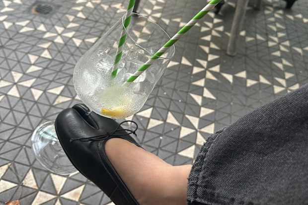 Maddison Skipper has bought into the tabi shoe trend.