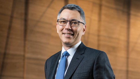 BHP chief executive officer Mike Henry. 