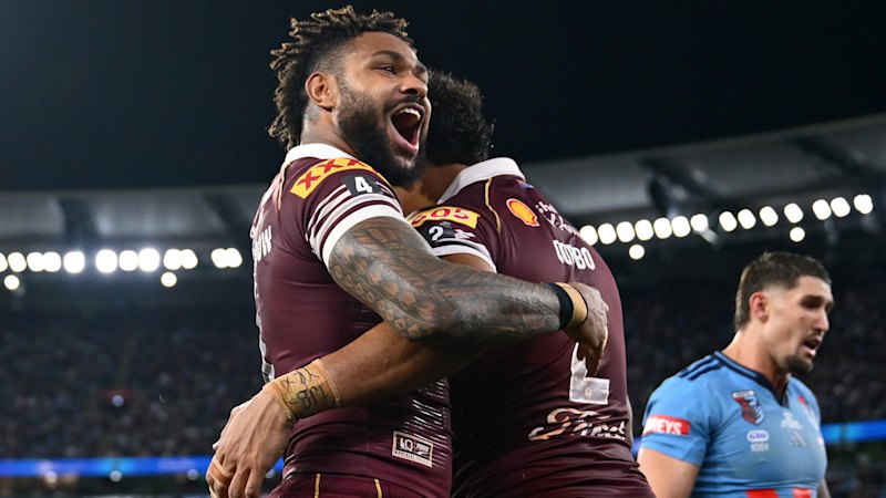 State of Origin game 2 as it happened: Queensland’s 36-point second-half blitz sets up Suncorp Stadium decider