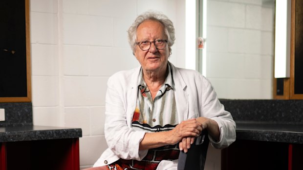 Geoffrey Rush at the AACTA Festival on the Gold Coast.