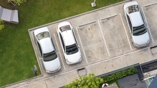 More housing developments close to good public transport could be built without parking spots for residents.