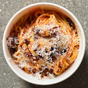 Remo’s pasta bar.