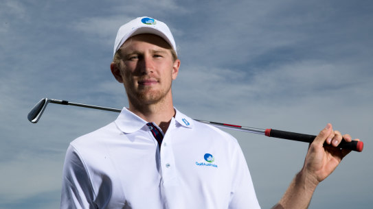 Travis Smyth at St Michaels Golf club in Little Bay, Sydney. 17th October 2017 Photo: Janie Barrett