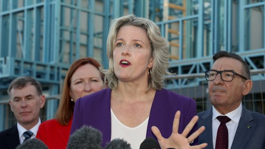 Housing Minister Clare O’Neil.