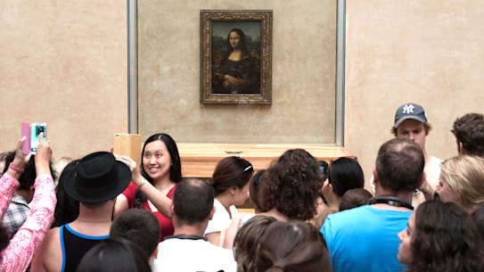 Forget about fighting the crowds at the Louvre to see the Mona Lisa.