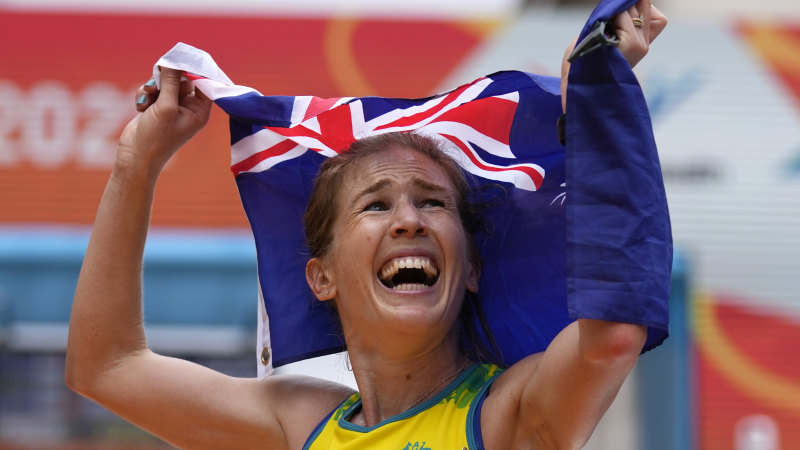 Stenson wins Australia’s first Commonwealth Games women’s marathon gold since 2006