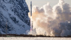 Isar Aerospace test rocket “Spectrum” lifts off on Andøya island, Norway, on Sunday.