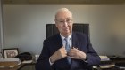 Charles Goode continues working from his office at 101 Collins Street, Melbourne, on his charitable and consultant work.