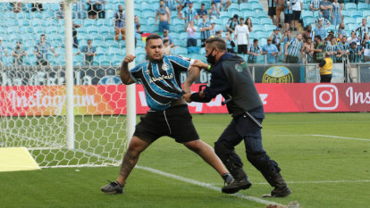I fought the VAR: Brazilian club faces sanctions after frustrated fans smash pitchside screen
