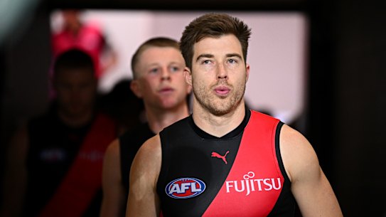 What next: Essendon skipper Zach Merrett has yet to declare he wants to be traded to the Hawks.