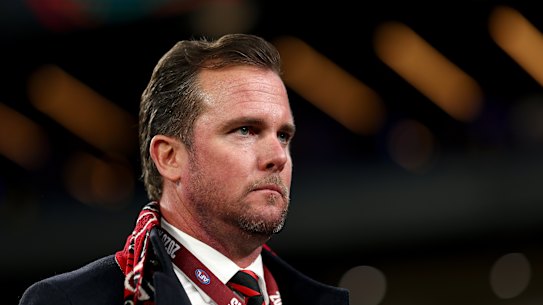 Essendon president Andrew Welsh.