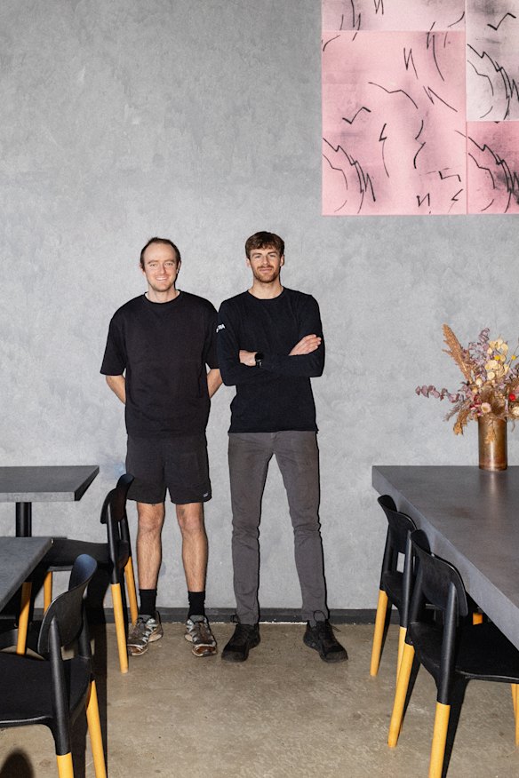 Intra co-founders Nick Wood and Sean Baker.