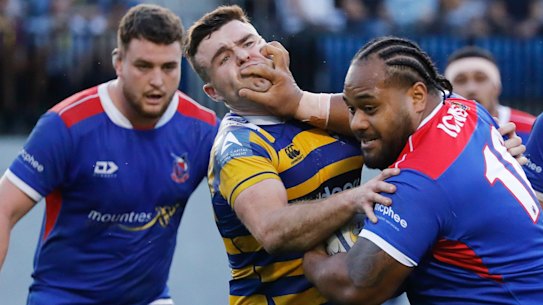 Manly and Sydney University face off at Manly Oval in the Shute Shield.