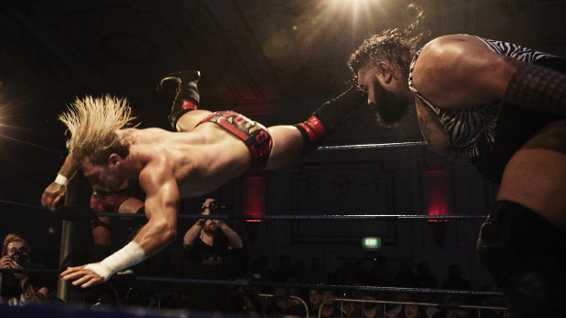 Melbourne's wrestling scene is taking off.