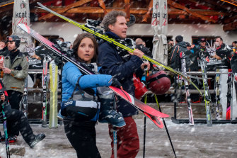 Julia Louis-Dreyfus and Will Ferrell in Downhill.