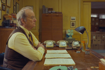 Bill Murray stars in Wes Anderson’s “ode to journalism” The French Dispatch.