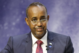 Somalia’s Prime Minister Mohamed Hussein Roble.