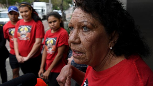 Leetona Dungay, David's mother, said it was difficult to watch the video of her son's final moments. 