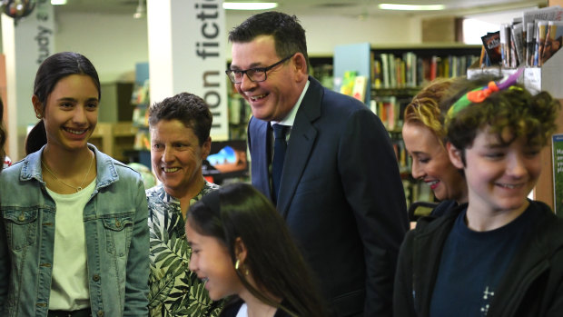 Victorian Premier Daniel Andrews is among the state leaders cautious about a return to normal teaching. 