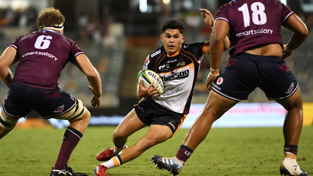Brumbies young gun Noah Lolesio has continued his head-turning form.