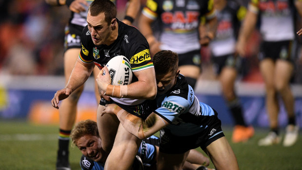 On the move: Penrith will have to travel all across the NRL landscape in the final few weeks.