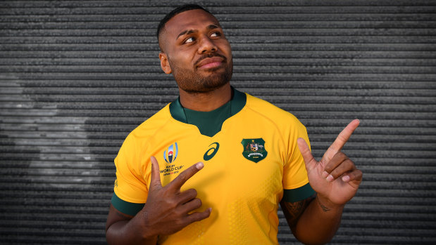 Samu Kerevi is set to play a starring role in Australia's World Cup campaign later this year. 