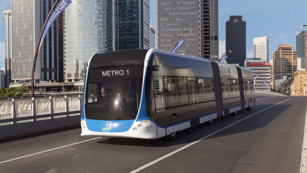 Council announced electric vehicles would operate on the Brisbane Metro.