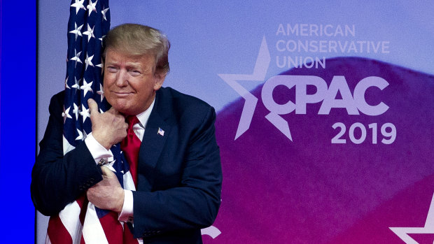 Donald Trump told the Conservative Police Action Conference last week that America was "winning". 