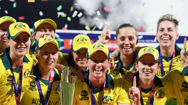 Meg Lanning's Aussies are the defending champions.
