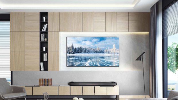 LG's 65-inch 4K 'wallpaper' OLED is already $9999, so an 8K OLED is expected to be quite a bit more.