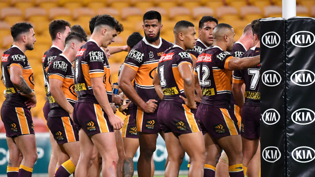 The Broncos were thumped 59-0 by the Roosters. 