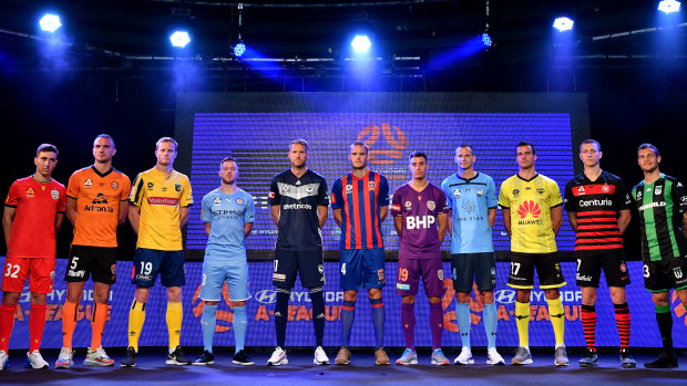 Kick-off: The A-League's 15th season was launched in October 2019.