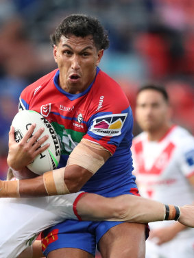 Jacob Saifiti will captain the Knights in their first pre-season challenge match.