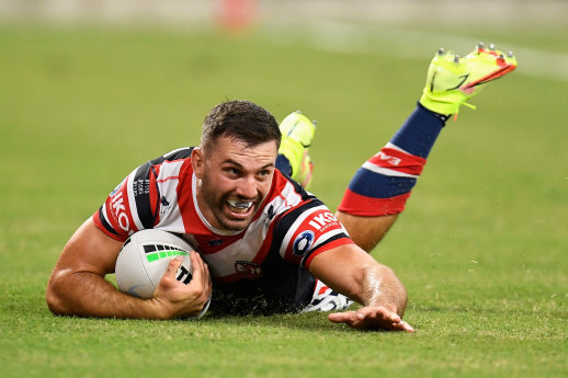 James Tedesco has been named Captain of the Year after leading the battered Roosters into the finals.