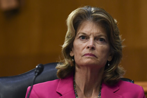 Alaskan senator Lisa Murkowski.